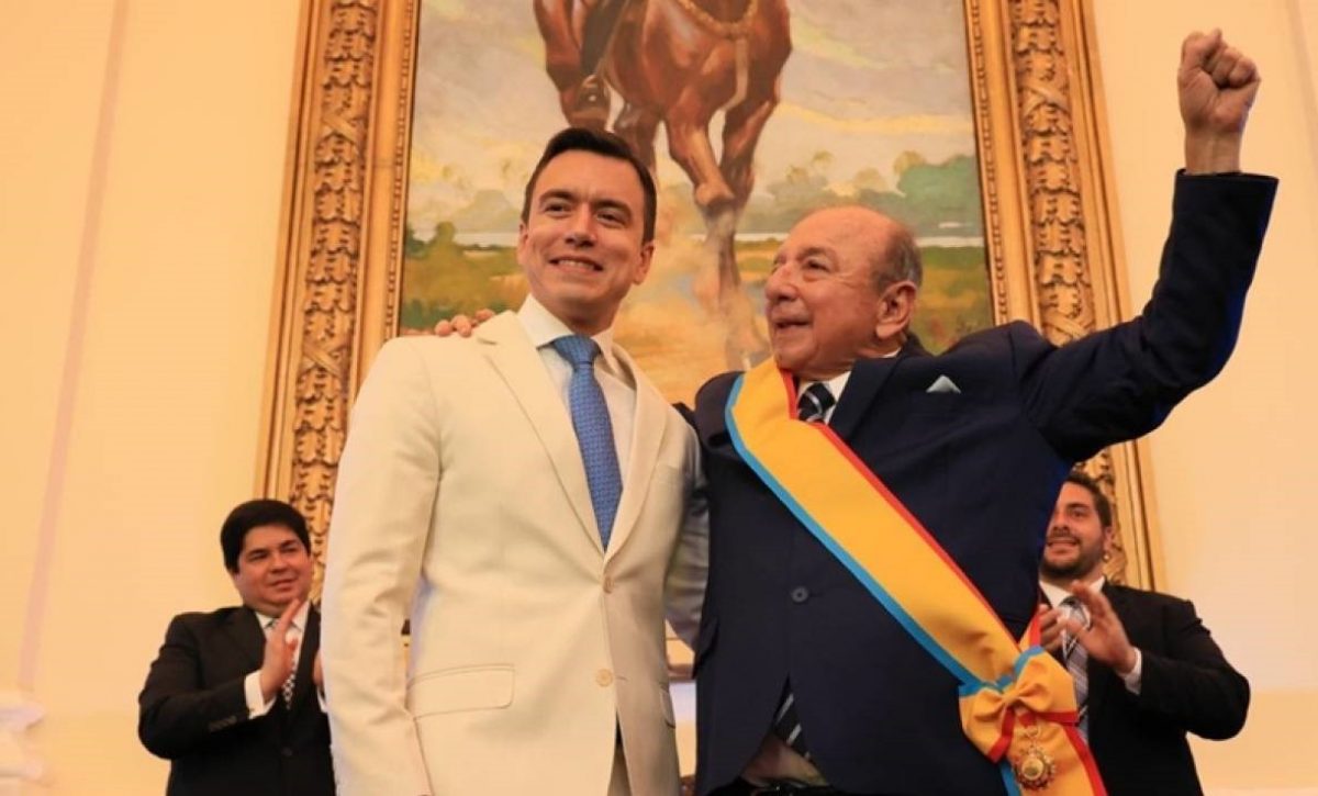 Creo más en ti de lo que tú crees en ti mismo, la frase con la que Álvaro Noboa se dirigió a su hijo Daniel