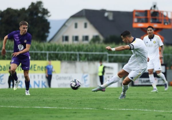 Cristiano Ronaldo anota en triunfo de Al Nassr ante Toulouse en Austria