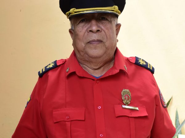 Cuerpo de Bomberos de Portoviejo despide al Teniente Coronel José Alvarado