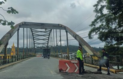 Cuerpo de Ingenieros recomienda reparación inmediata del puente de la parroquia Valle Hermoso
