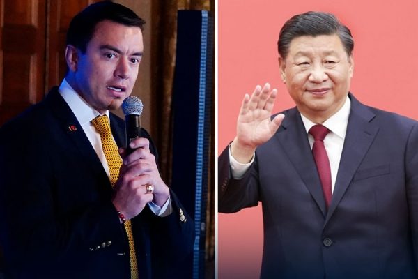 Daniel Noboa, Presidente de Ecuador, se reunirá con su homólogo chino, Xi Jinping, según anunció el ministro de Gobierno ecuatoriano José De la Gasca.