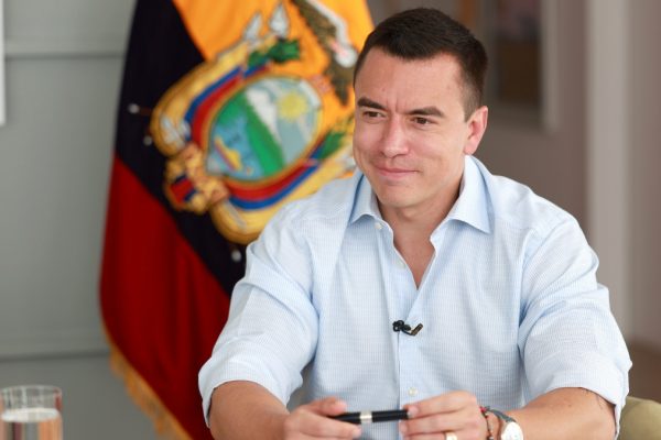 Daniel Noboa envía a la Asamblea Nacional una propuesta de ley para recuperar áreas protegidas y fomentar el desarrollo local. (Presidencia).