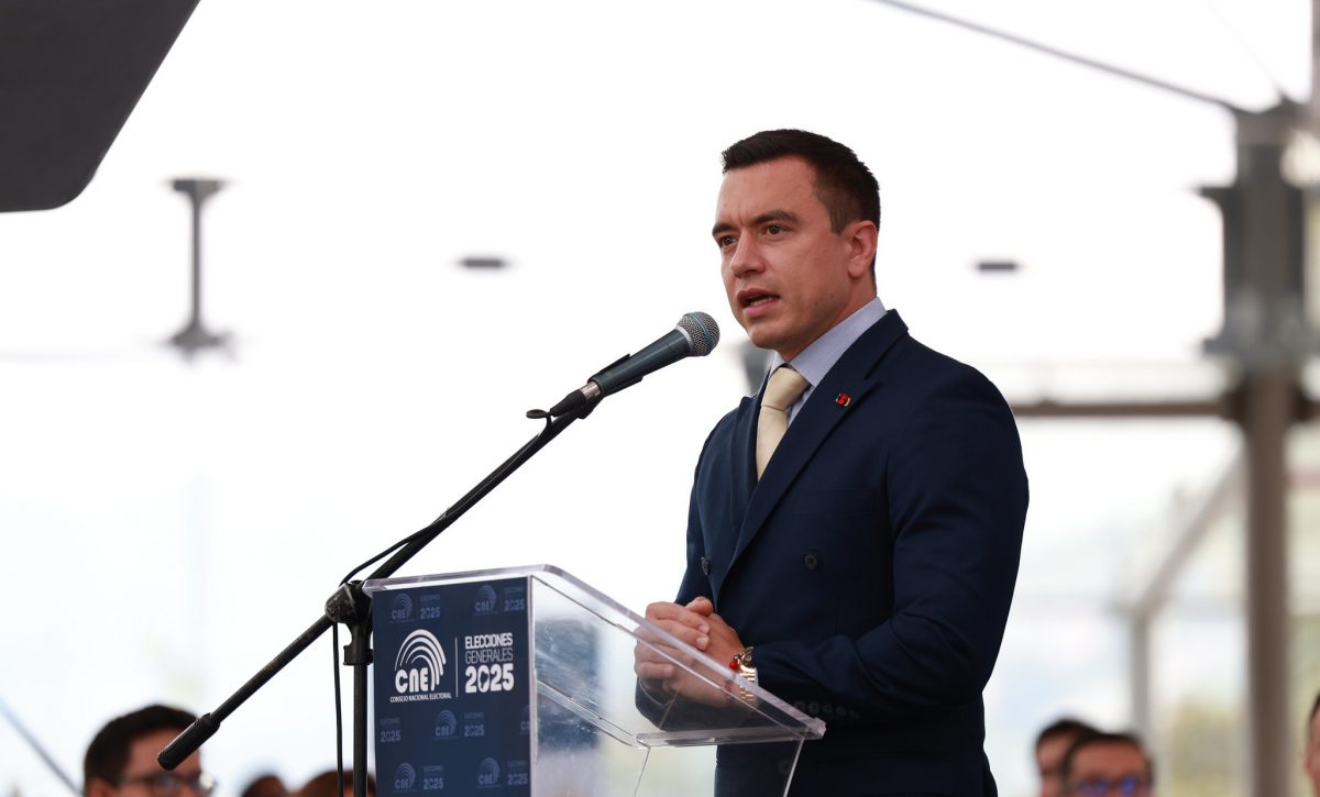 Daniel Noboa plantea focalizar subsidio al diésel y proteger a transportistas y pescadores