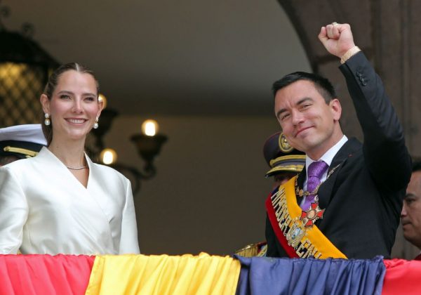 Daniel Noboa se posiciona como el presidente con mayor aceptación en Sudamérica, según la Consultora CB. (Presidencia de Ecuador).
