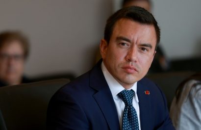 Daniel Noboa viajará a Europa y estará presente en la inauguración del pontificado de León XIV en el Vaticano, irá con la canciller. (Presidencia de Ecuador).