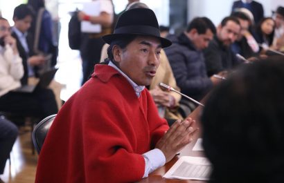 Denuncian a Leonidas Iza por secuestro de uniformados en Cotopaxi