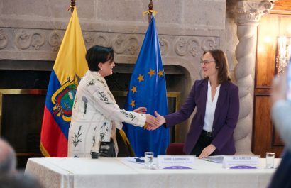 Ecuador y la Unión Europea estrechan lazos para combatir el crimen organizado con un programa de 14 millones de dólares