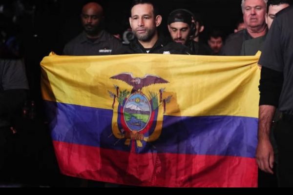 Ecuatoriano Carlos Vera anuncia baja en UFC Fight Night por lesión