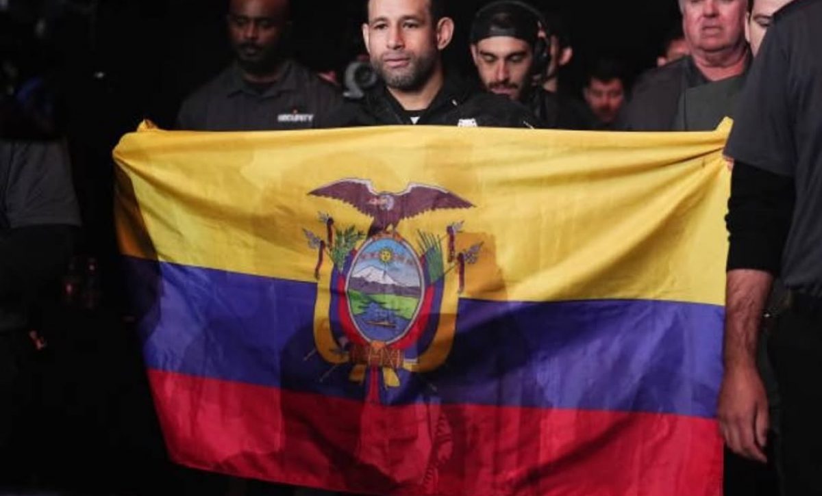 Ecuatoriano Carlos Vera anuncia baja en UFC Fight Night por lesión
