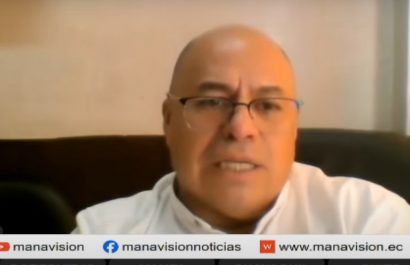 Edwin Bedoya, presidente del Frente Unitario de Trabajadores (FUT), rechaza la marcha de Daniel Noboa contra la Corte Constitucional.
