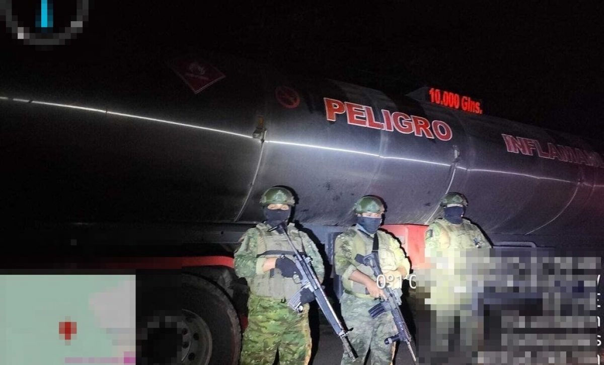 Ejército frustra extracción ilegal de combustible en poliducto de La Concordia