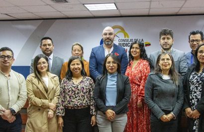 El Consejo de la Judicatura recibe una certificación de calidad estadística por parte del INEC. (INEC)