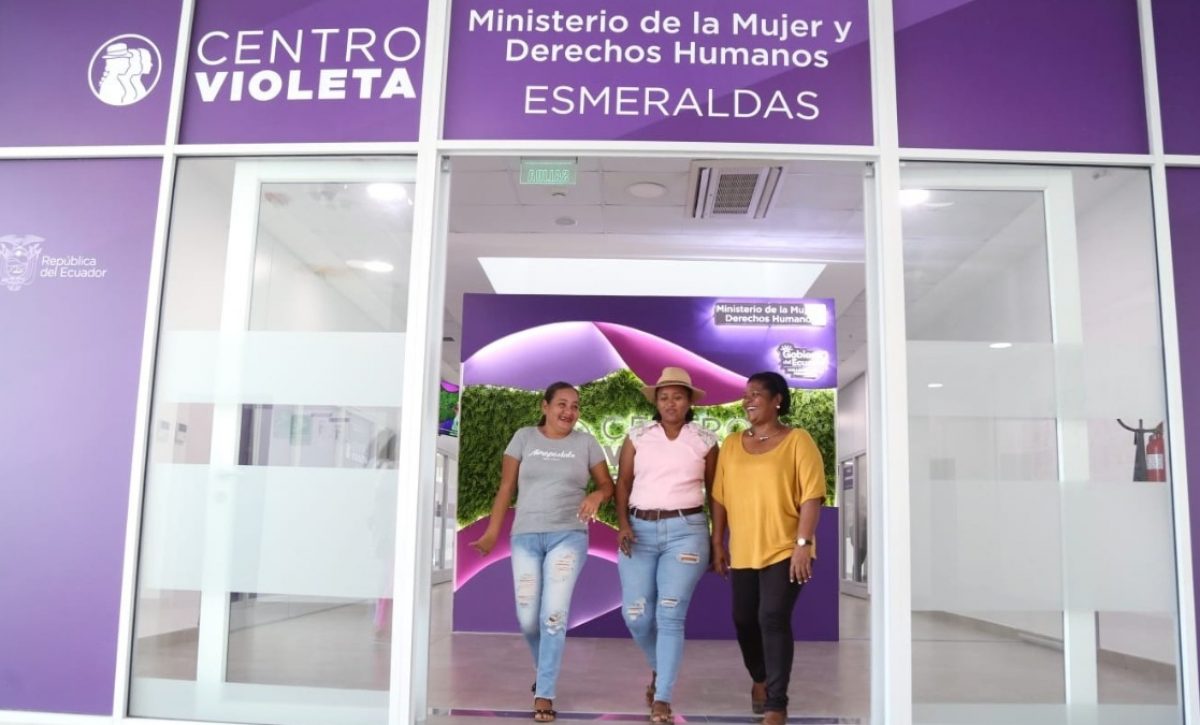 El Ministerio de la Mujer registró más de 300 mil atenciones a través de centros violeta, servicios de protección y casas de acogida. (Ministerio de la Mujer y Derechos Humanos).