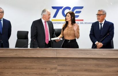 El Tribunal Contencioso Electoral (TCE) reeligió a Ivonne Coloma y Ángel Torres como sus principales autoridades . (TCE).
