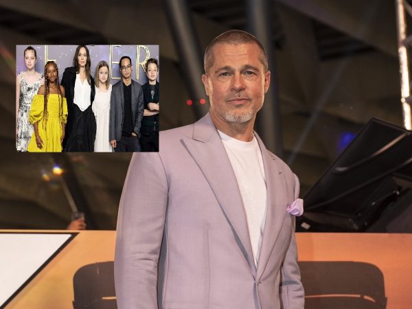 El actor estadounidense Brad Pitt mantiene vínculos tensos con sus hijos.