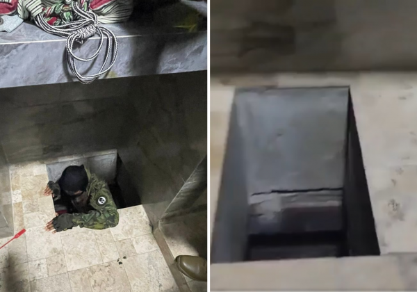 El búnker subterráneo donde se escondía 'Fito' para evadir su captura