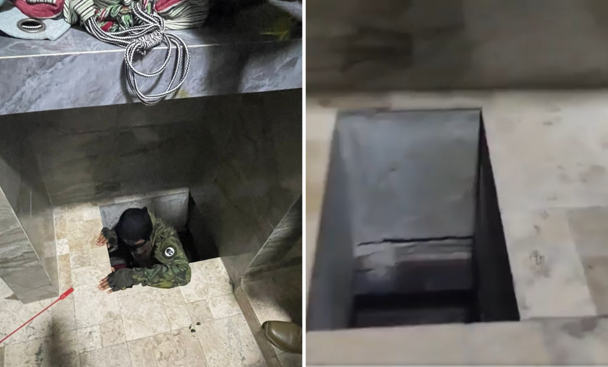 El búnker subterráneo donde se escondía 'Fito' para evadir su captura