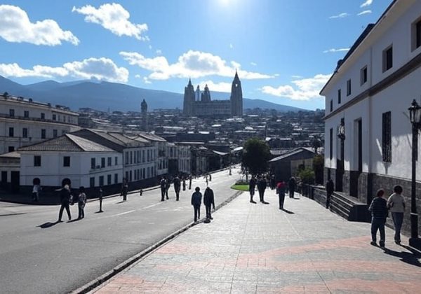 El clima en Quito será fresco y con opciones de lluvia, según el INAMHI