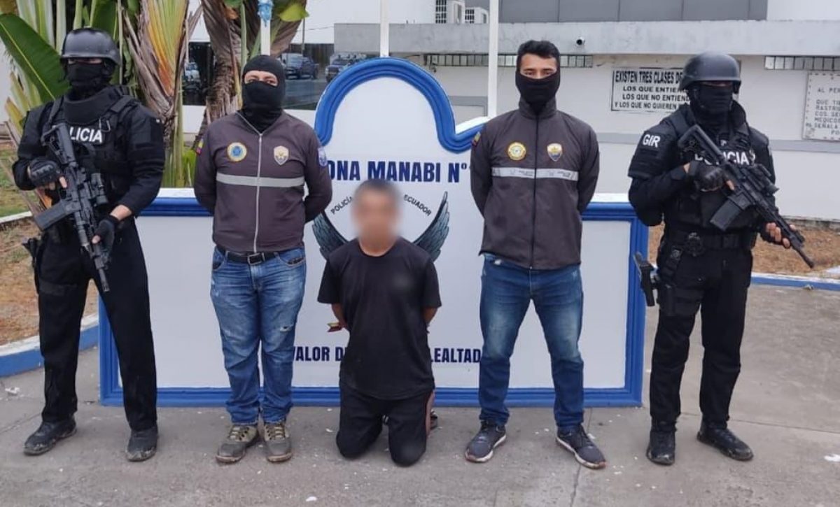 El detenido durante el allanamiento en una vivienda quedó a órdenes de las autoridades judiciales.