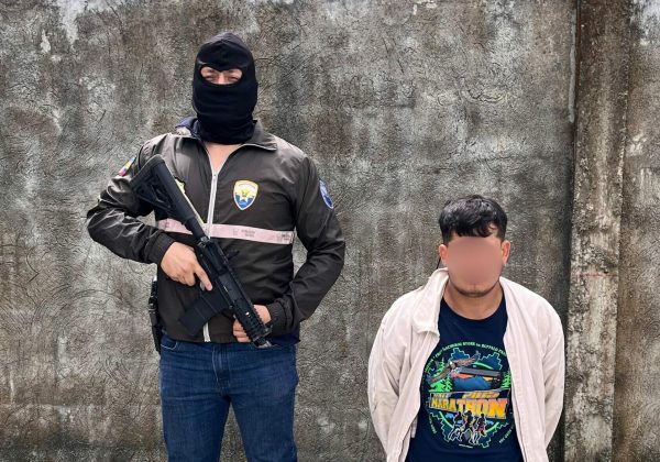El detenido fue puesto a órdenes de las autoridades judiciales.