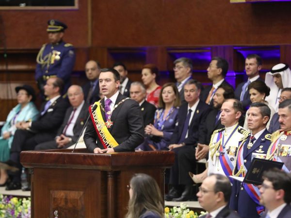 ¿El gabinete ministerial de Daniel Noboa está conformado solo por gente de Samborondón? (Asamblea Nacional).