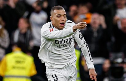 El jugador francés Kylian Mbappé.