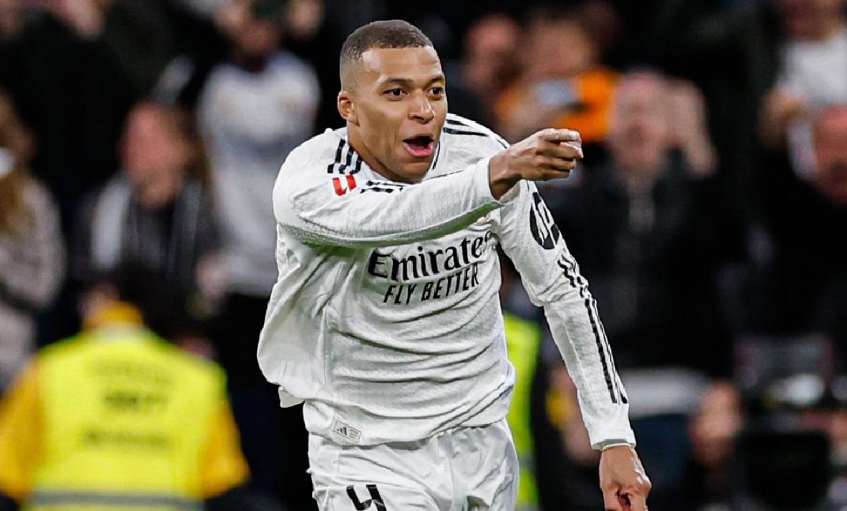 El jugador francés Kylian Mbappé.