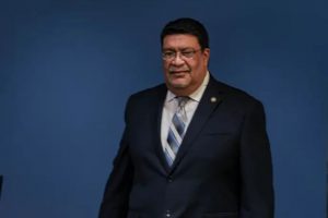 El ministro de Exteriores de Nicaragua, Valdrack Ludwing Jaentschke Whitaker. FOTO Europa Press.