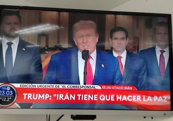 El presidente de Estados Unidos, Donald Trump, pronunció un discurso al mundo desde la Casa Blanca tras los ataques militares contra tres instalaciones nucleares iraníes.