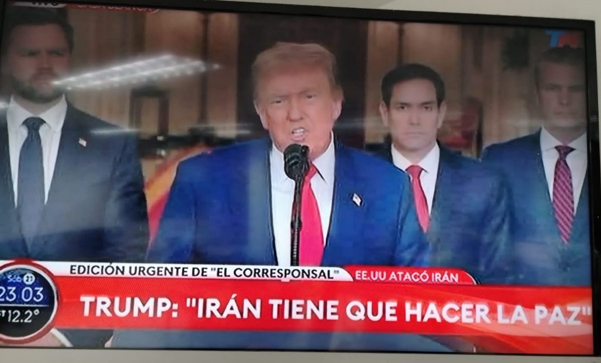 El presidente de Estados Unidos, Donald Trump, pronunció un discurso al mundo desde la Casa Blanca tras los ataques militares contra tres instalaciones nucleares iraníes.