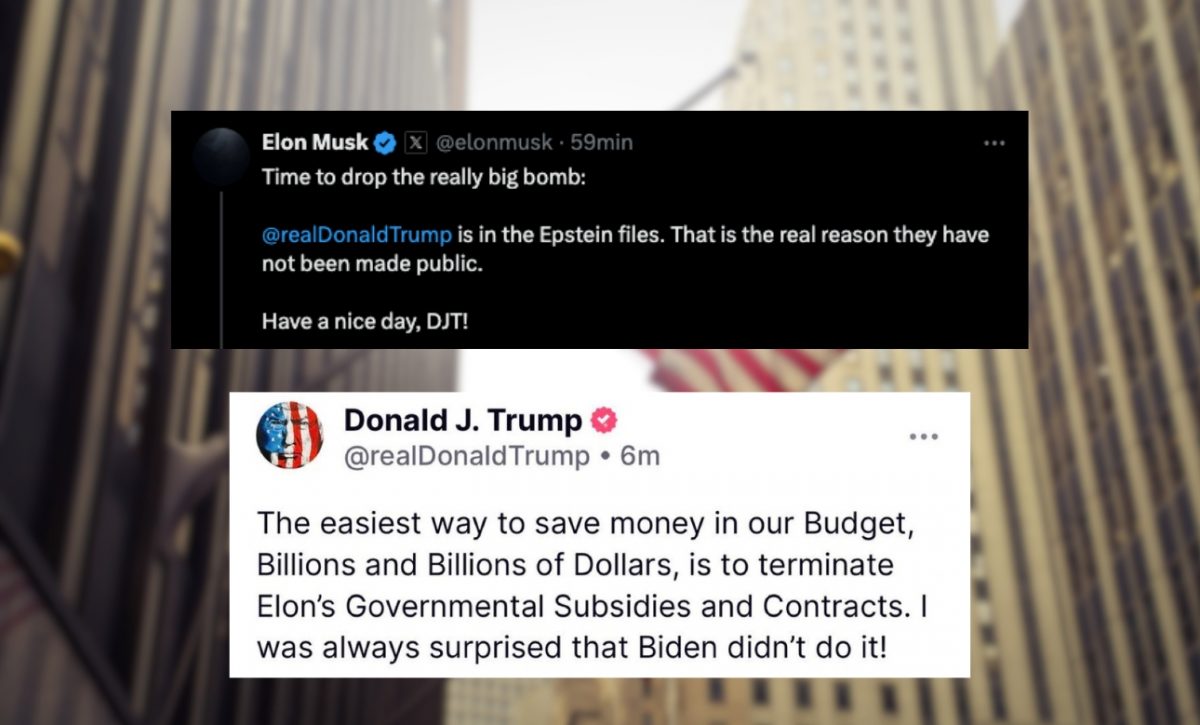 Elon Musk acusa a Donald Trump de figurar en los archivos de Jeffrey Epstein