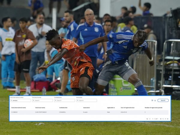 Emelec amaneció sin la sanción por el reclamo del empresario de jugadores José Chamorro