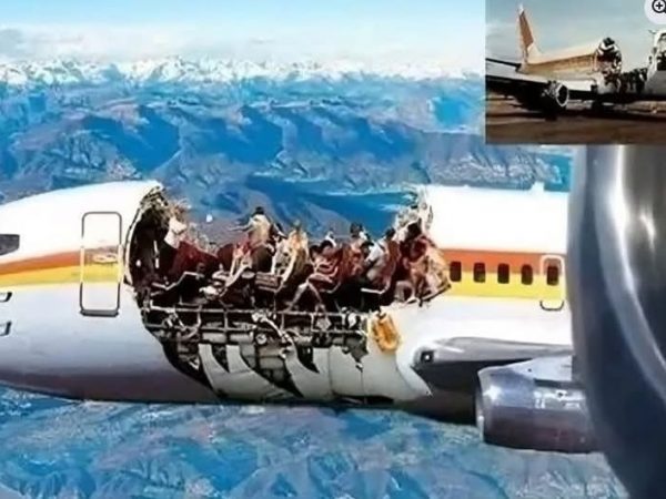 En 1988, el vuelo 243 de un Boeing 737 sufrió una descompresión explosiva en pleno vuelo, perdiendo parte de su fuselaje.