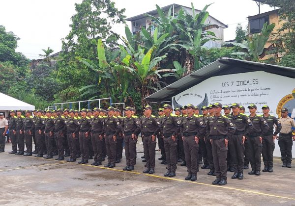 Escuela de Policía de Santo Domingo inicia formación de 60 nuevos aspirantes