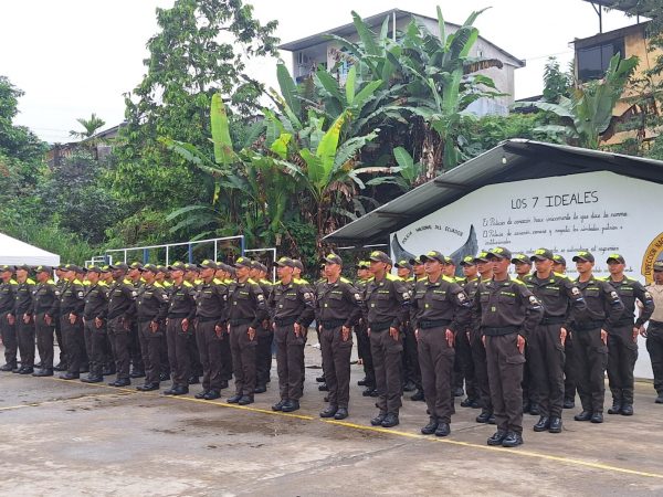 Escuela de Policía de Santo Domingo inicia formación de 60 nuevos aspirantes