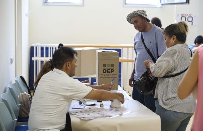 Foto /Europa Press. Los recintos electorales fueron cerrados a las 17h00.