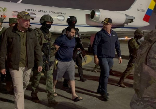Adolfo Macías Villamar, alias 'Fito', líder de Los Choneros, fue recapturado este miércoles tras permanecer prófugo durante 535 días. (Foto: Policía Nacional).