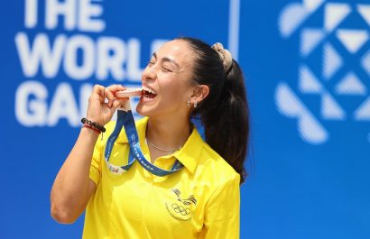 Gabriela Vargas conquista el bronce para Ecuador en los Juegos Mundiales Chengdu 2025