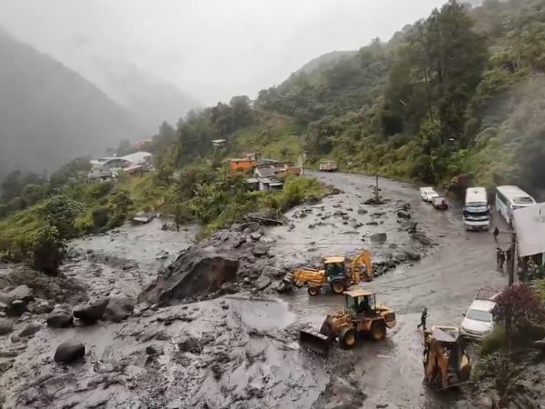 Gobierno de Ecuador activa plan de emergencia tras intensas lluvias en Zamora Chinchipe, Napo, Morona Santiago y Azuay