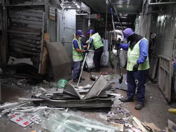 Gobierno de Ecuador se pronuncia tras ataque con explosivos en la Bahía de Guayaquil comerciantes extorsionados guardan silencio