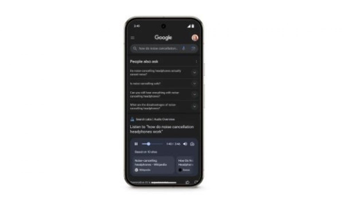 Google revoluciona las búsquedas con resúmenes de audio impulsados por Gemini