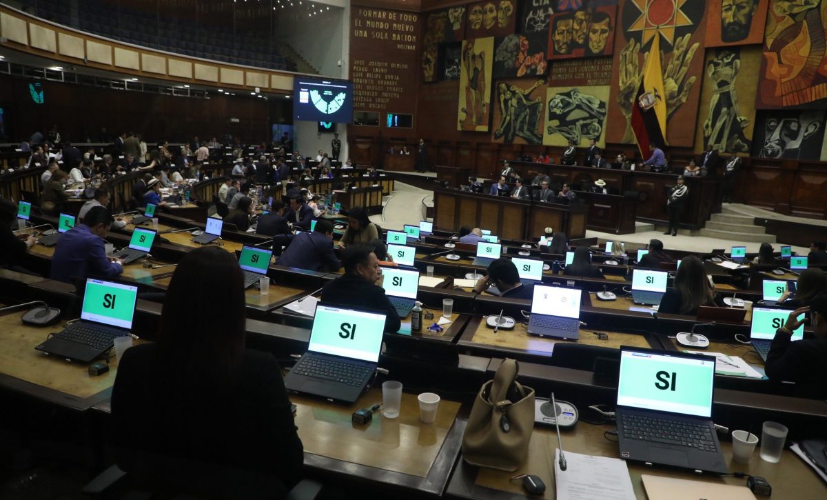 La Asamblea Nacional debe responder al pedido de Consejo de Participación Ciudadana y Control Social (CPCCS). FOTO: @AsambleaEcuador.