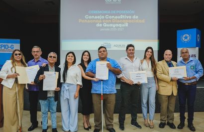 Guayaquil consolidó la participación ciudadana con la posesión oficial del Consejo Consultivo de Personas con Discapacidad