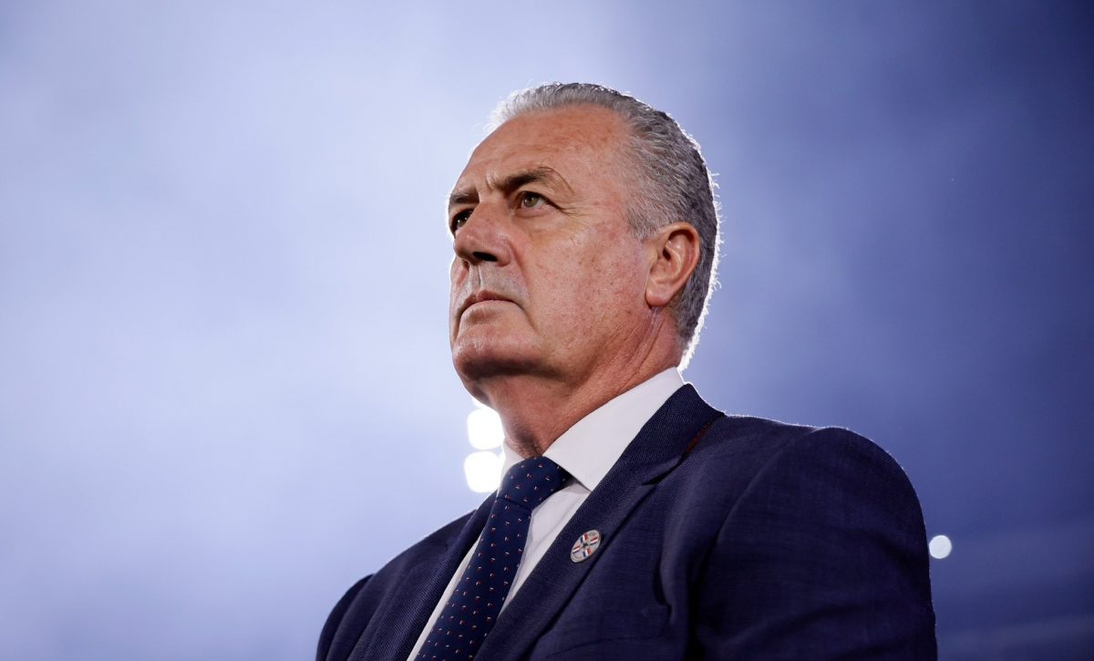 Gustavo Alfaro, entrenador de Paraguay.
