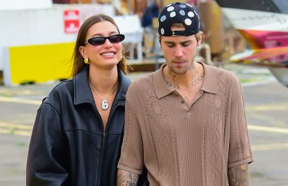 El cantante canadiense Justin Bieber, junto a su esposa Haley Bieber.