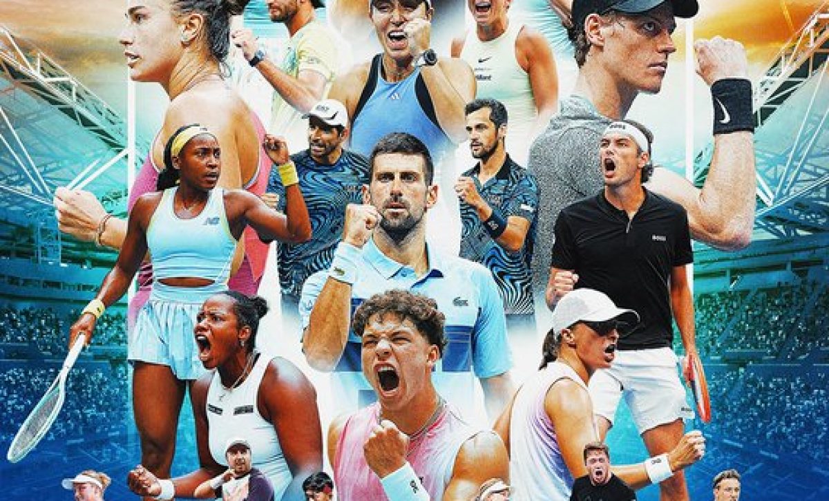 Una portada compartida por el Abierto de Estados Unidos en su cuenta en X.