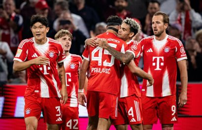 Harry Kane y Michael Olise lideran la goleada de Bayern Múnich ante Leipzig