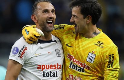 Hernán Barcos alcanza récord de goles en la Copa Sudamericana con Alianza Lima