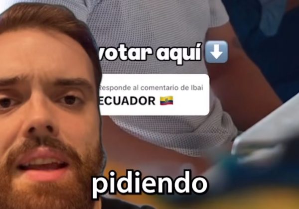 Ibai Llanos “Hasta el presidente de Ecuador pidiendo votos, sobre el Mundial de los desayunos