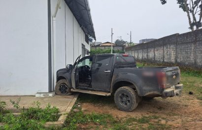 Impactante persecución en Santo Domingo robo de camioneta termina en choque y captura